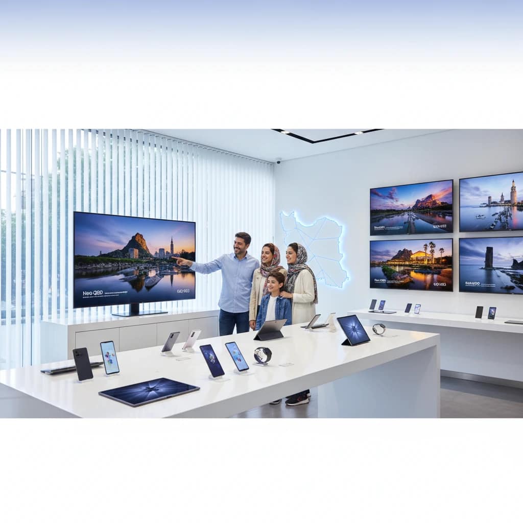 شرکت سامسونگ در ایران | تاریخچه، محصولات و خدمات Samsung شرکت سامسونگ در ایران