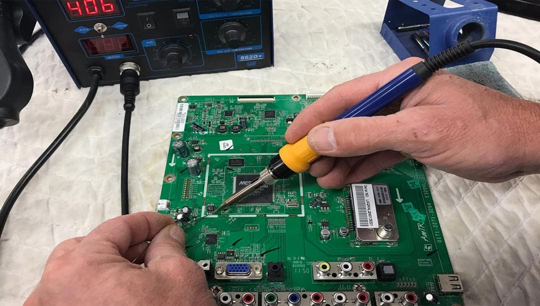 آموزش تعمیرات تلویزیون| راهنمای گامبهگام عیبیابی Step-by-step TV repair tutorial