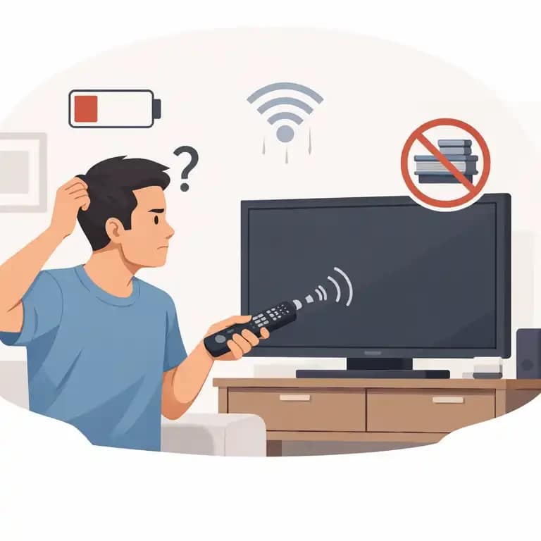 چراکنترل تلویزیون کار نمی‌کند؟مشکل کار نکردن ریموت تلویزیون